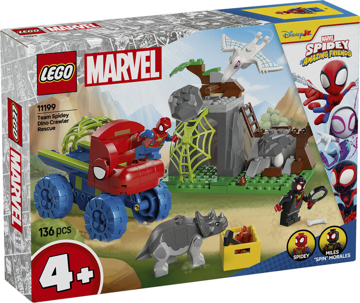 Lego Team Spideys dinotruck-redning 11199