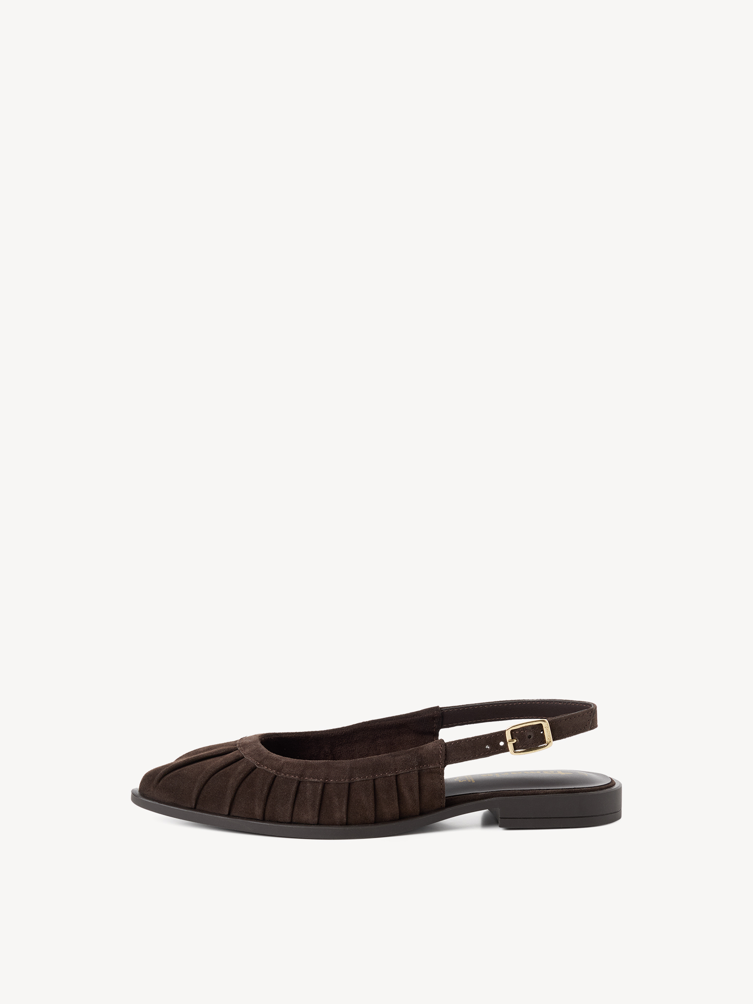Leren Slingpumps - bruin