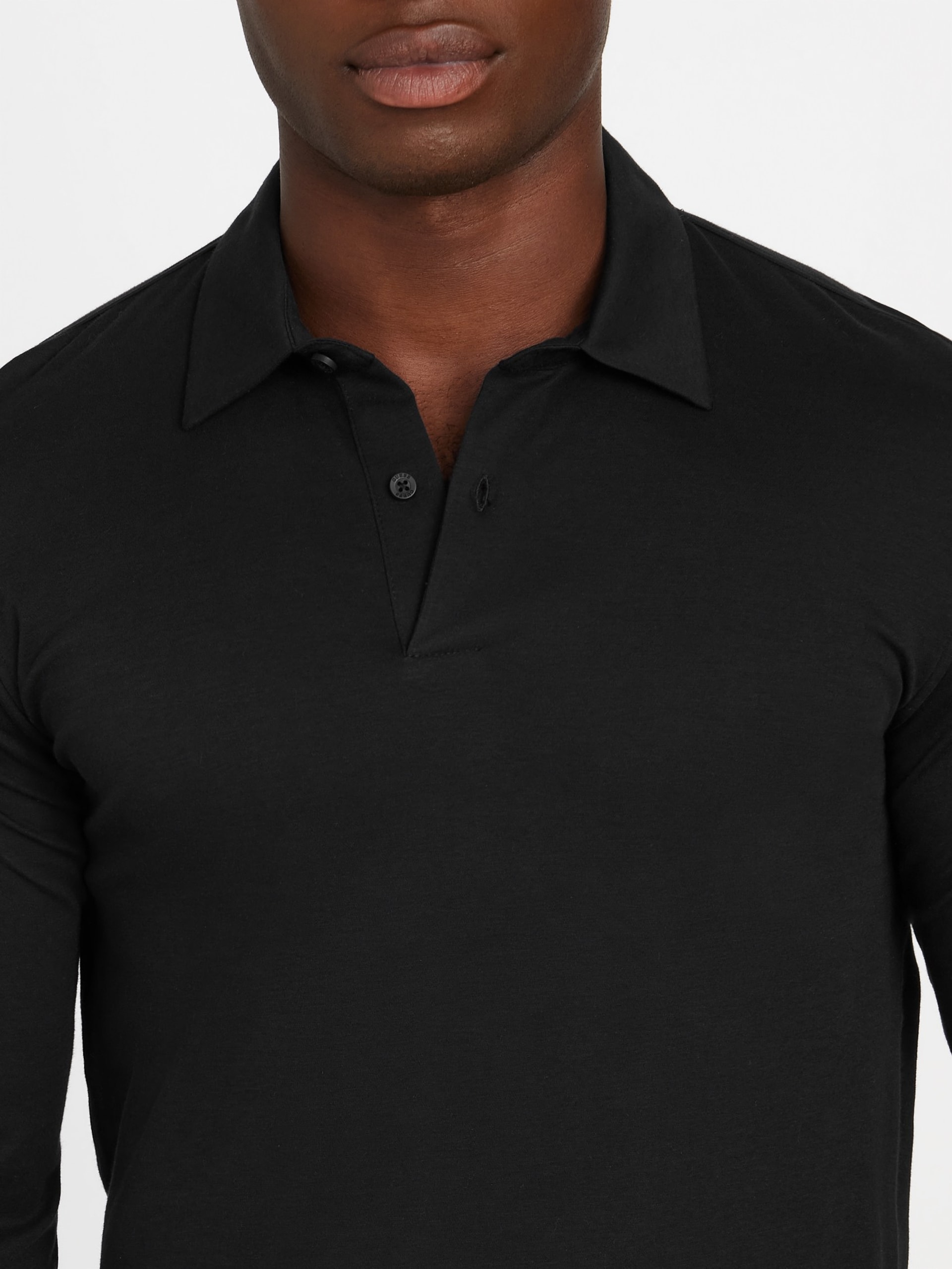 Polo de manga comprida Barry Knit