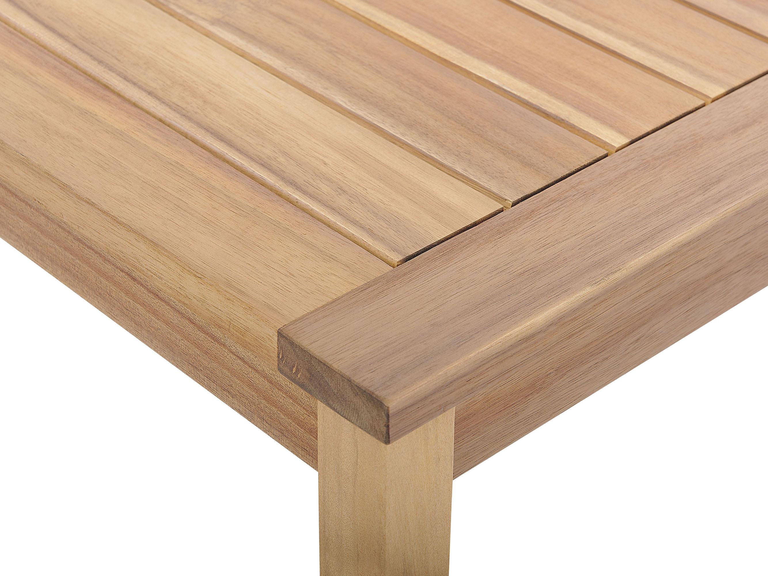 Loungeset met tafel 4-zits PALLANO Acaciahout Taupe