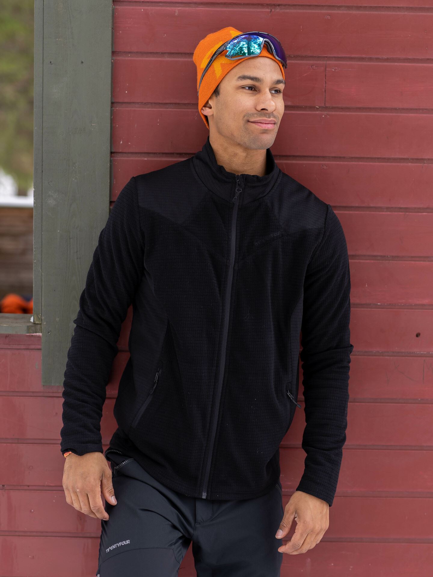 Isbre Zip Fleece Herre
