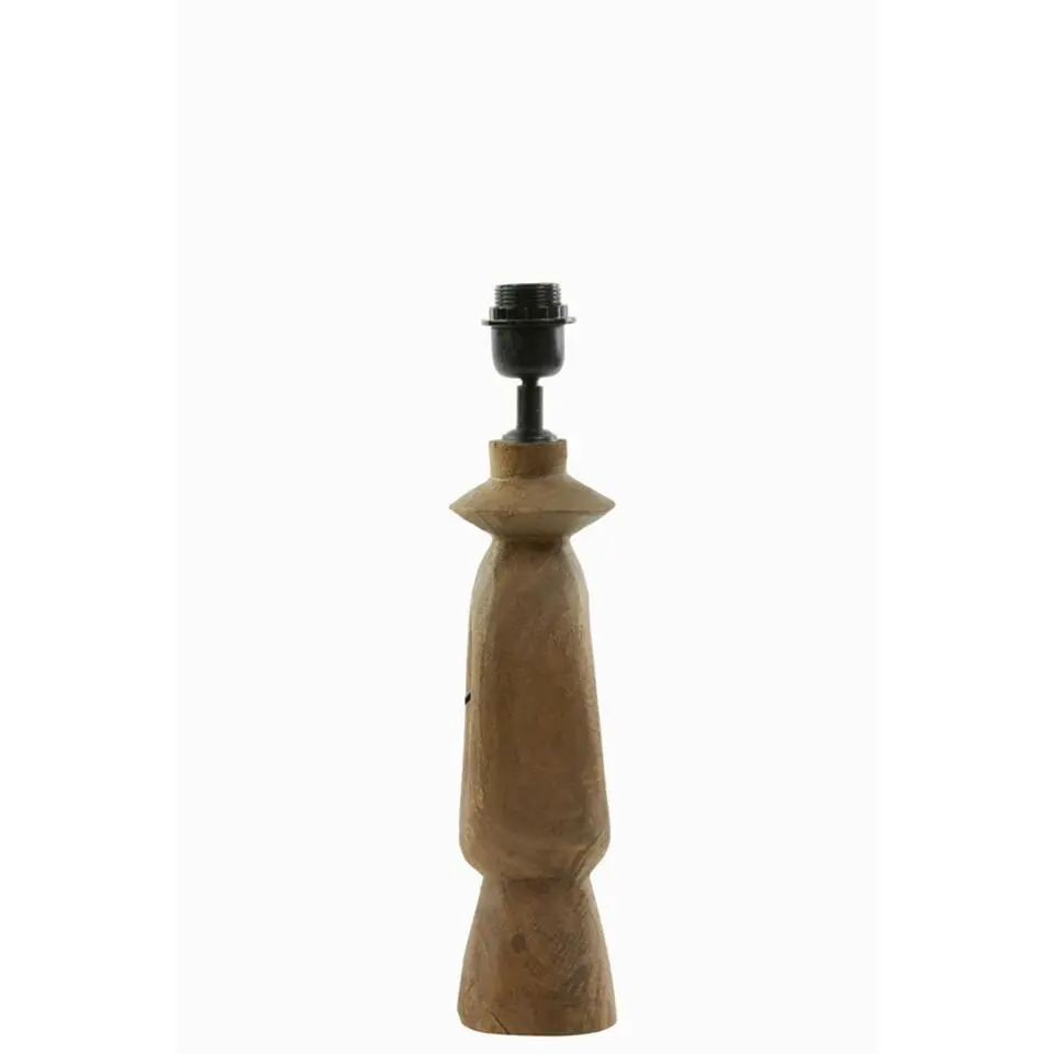Lampvoet Django - Hout - 11x9x45cm