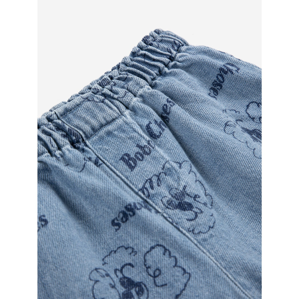 Køb Bobo Choses Prussian Blue Pickles The Dog All Over Denim Kort
