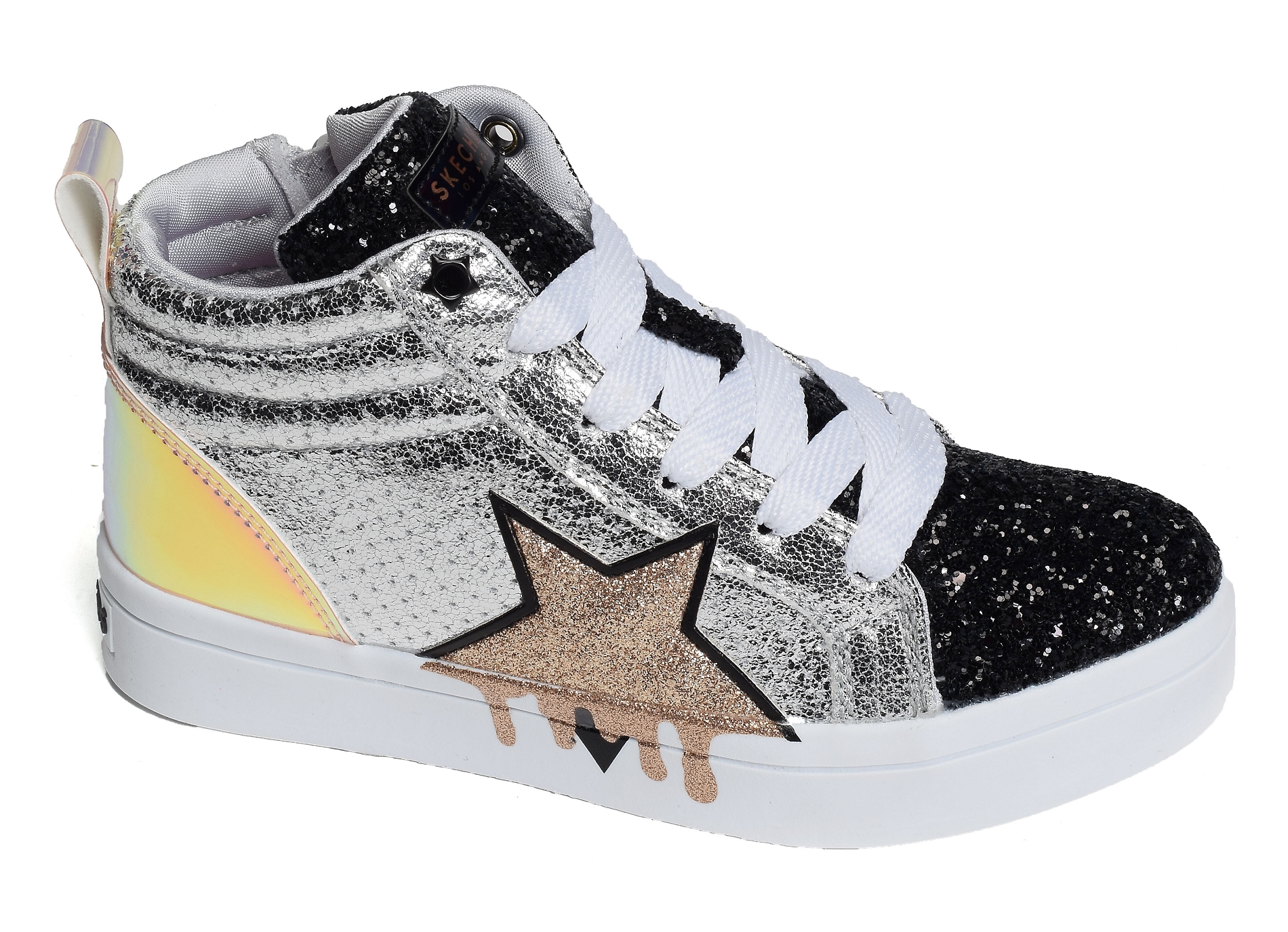 Hi lite dazzle drip noir argent