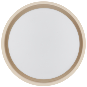 Brilliant LED plafondlamp Sonara beige Ø31cm 12W