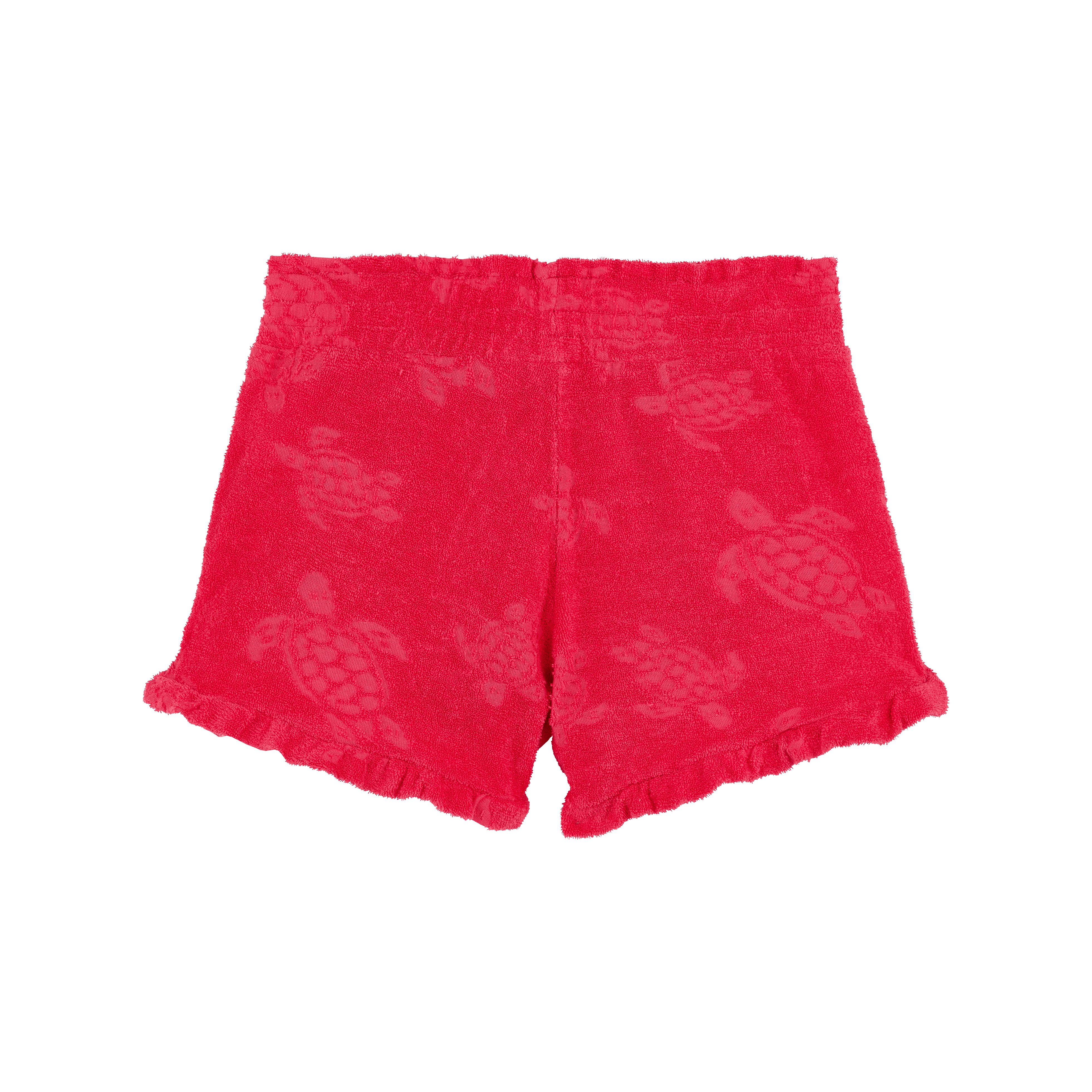 Short en Eponge Fille Jacquard Ronde des Tortues