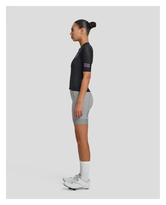 Maillot Manches Courtes Maap Halftone Pro Base Femme Noir