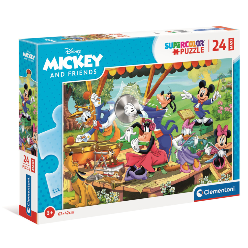 Clementoni Mickey & Friends Maxi- 24 Stukjes