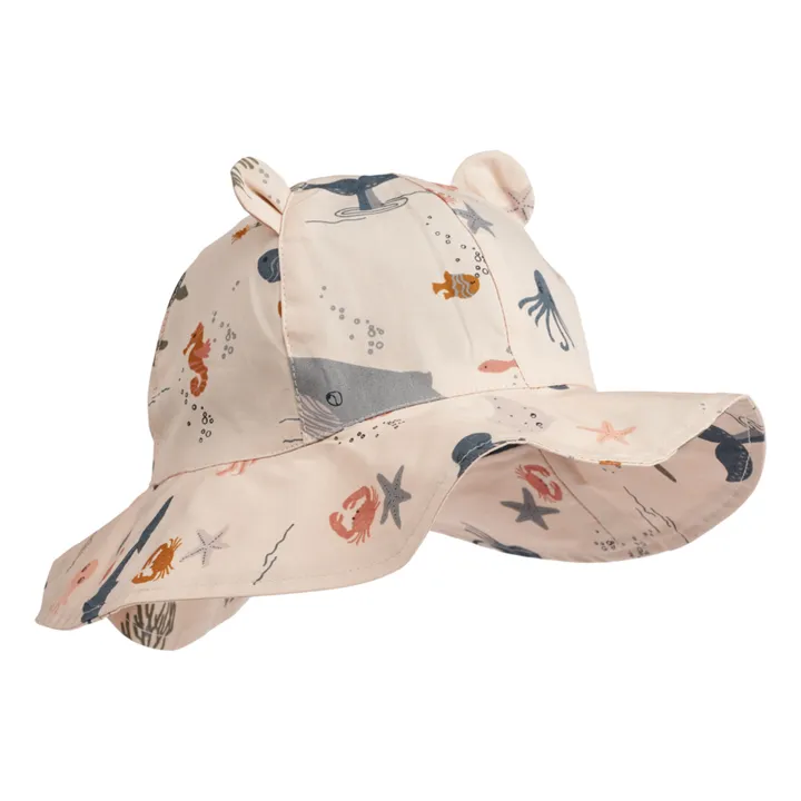 Liewood Chapeau Oreilles Amelia Coton Bio | Ecru