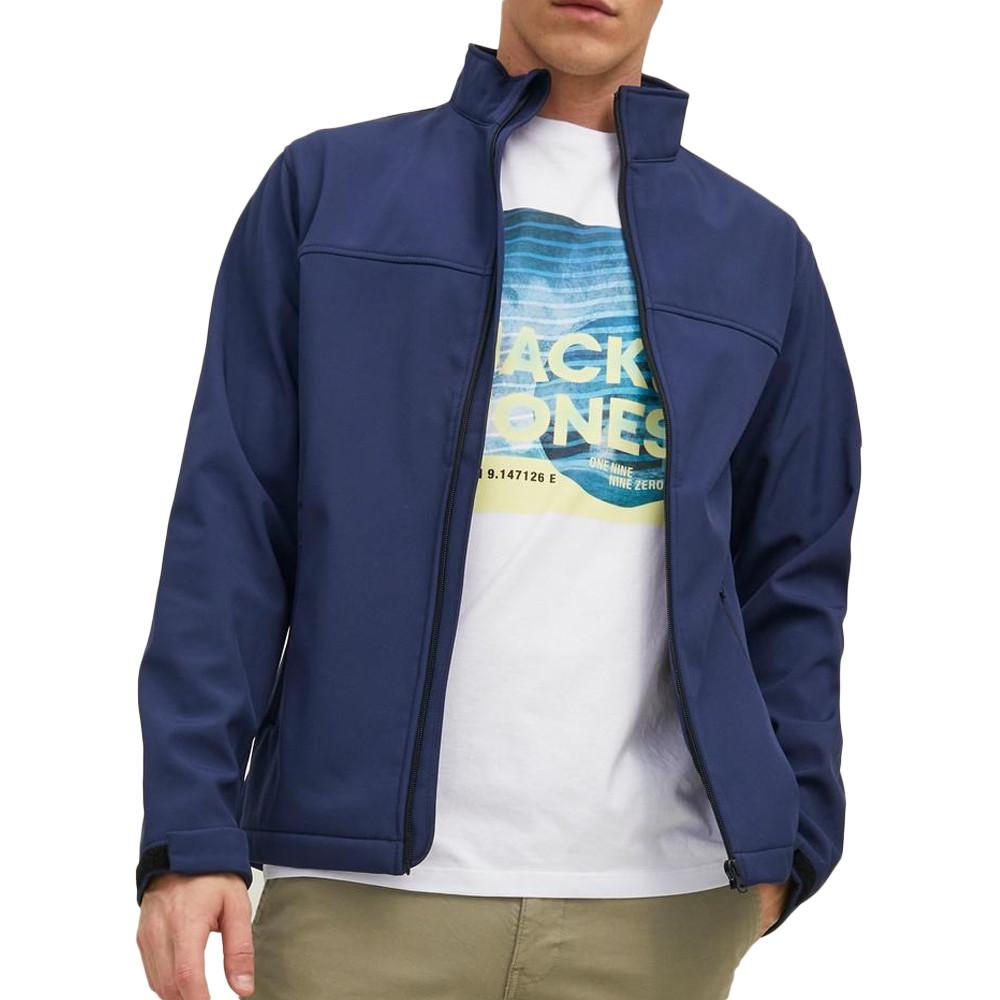 Jack & Jones Veste Softshell Marine Homme Jack & Jones Marvin Collar
