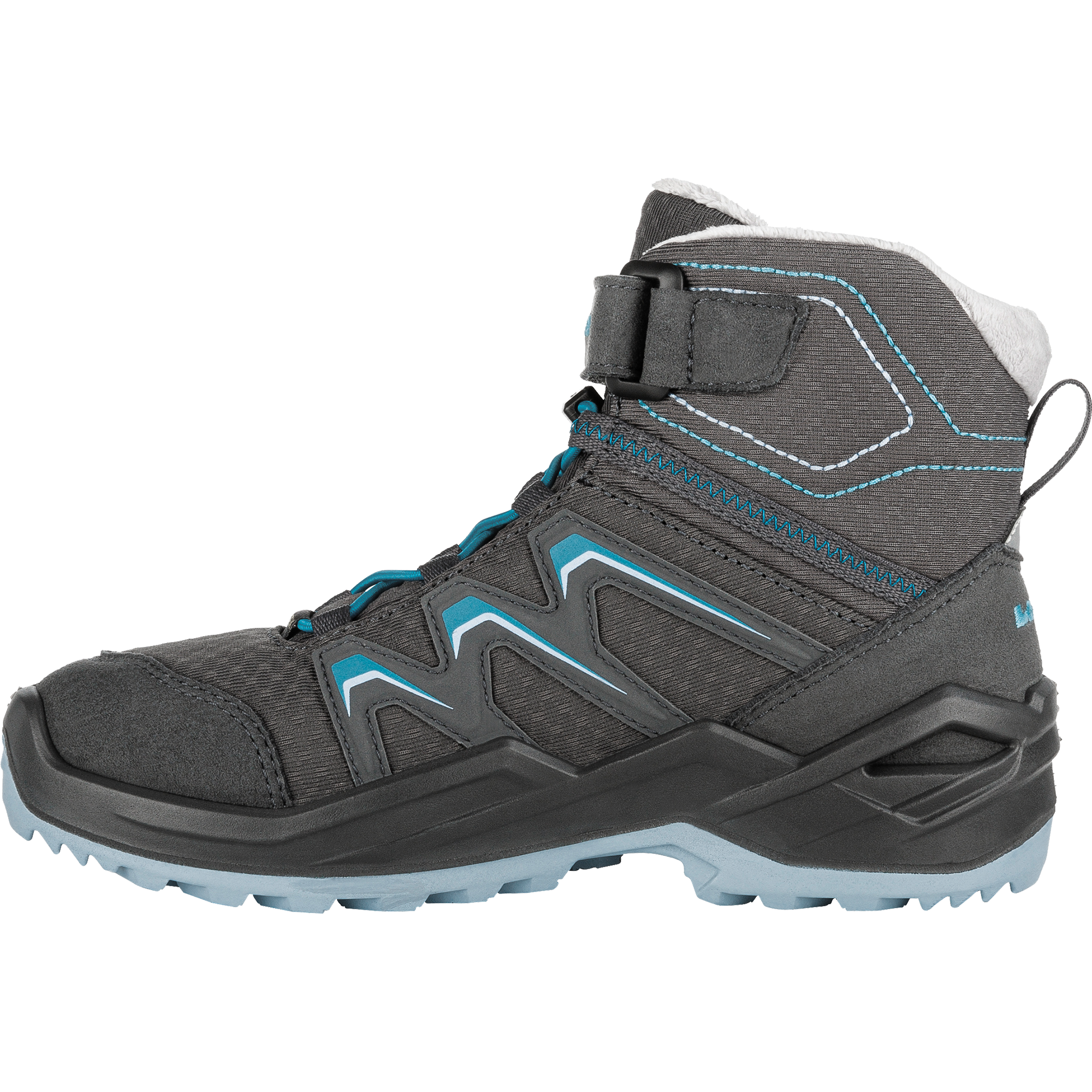 LOWA Maddox Warm GORE-TEX® Mid Winterschuhe Kinder graphit