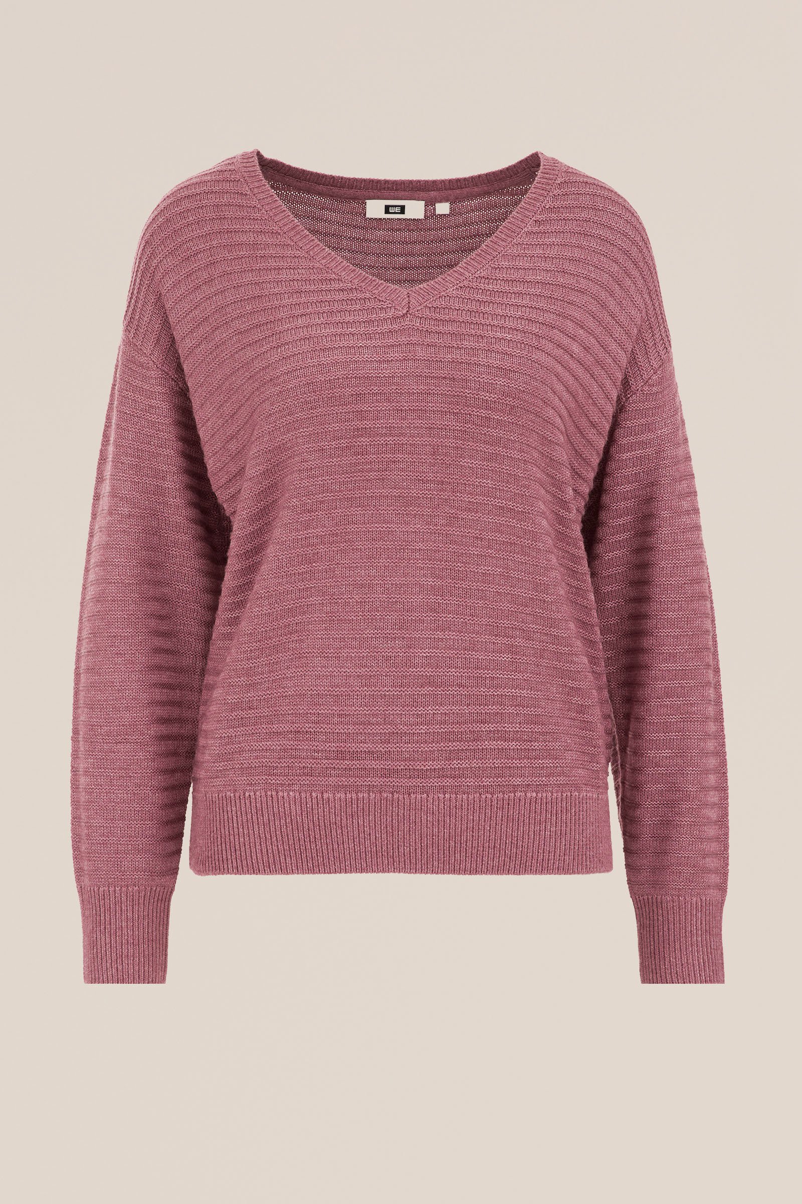 trui met structuur WE Fashion Oudroze