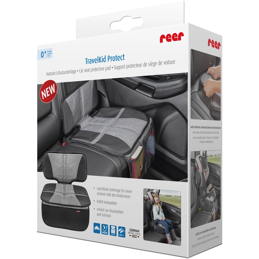 reer Autositz-Schutzunterlage TravelKid Protect