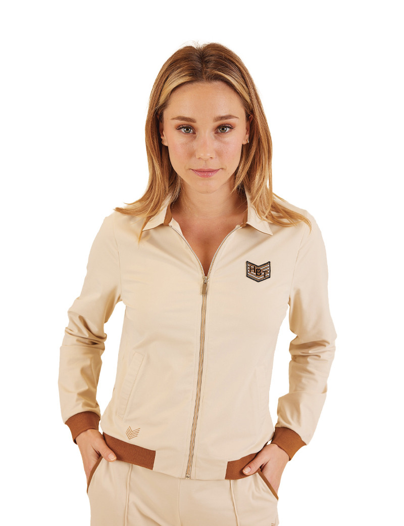 HBT TERRE DE VILLE | U.S. TOM VESTE FEMME ECRU