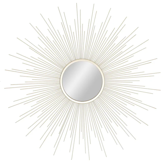 Leonique Dekospiegel »Dekospiegel« Wandspiegel, Ø 70cm, aus Metall, gold