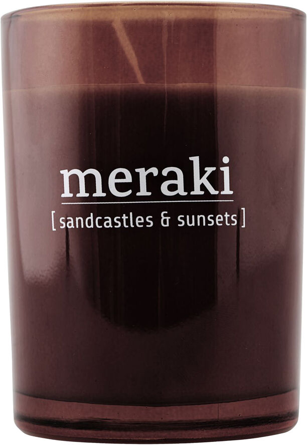 Meraki Duftlys, Sandcastles & Sunsets, dia. : 8 cm, h. : 10,5 cm