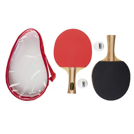 Idena Tischtennis-Set Turnier, 2 Schläger, inkl. 2 Bälle und Tasche, sortiert