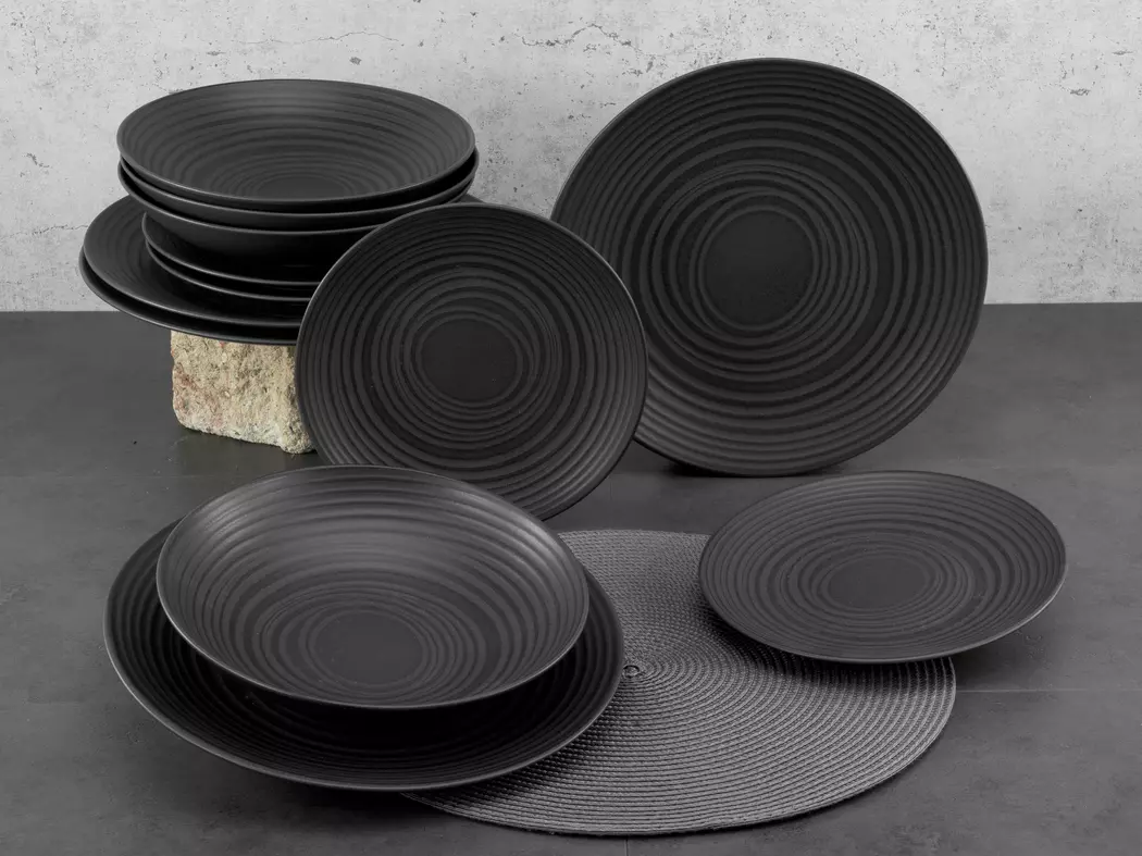 Tafelservice Lava Stone 12tlg.