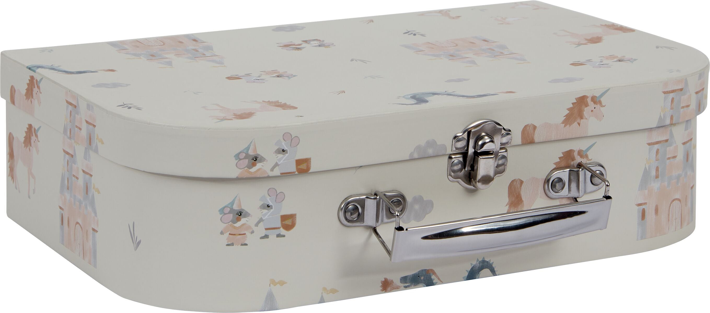 SARITA Koffer - Beige / B: 27.0 cm x T: 18.0 cm x H: 7.5 cm