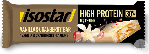 Isostar Sport Bar High Protein Vanilla & Cranberry 55g