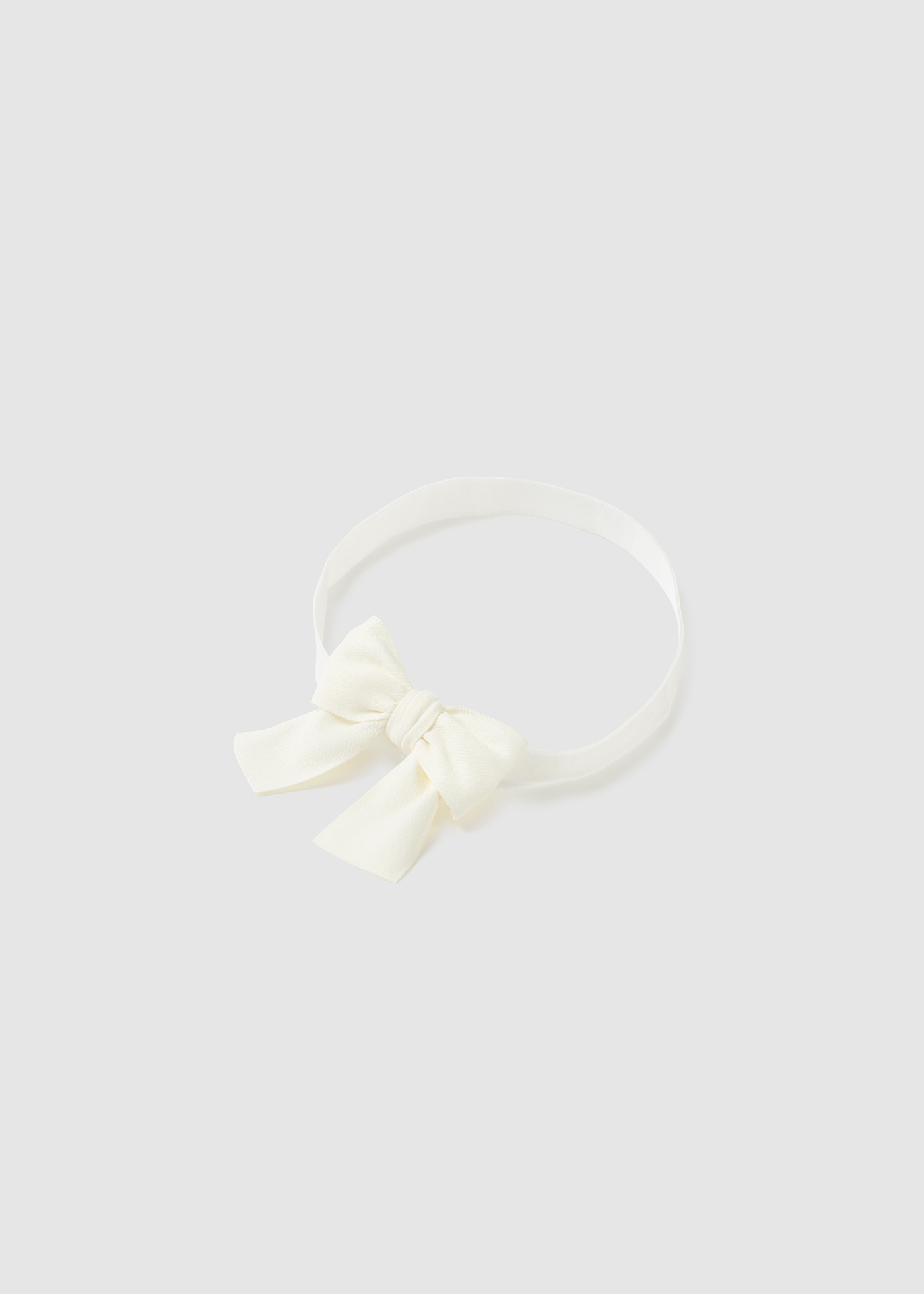 Faixa de cabelo elástica para bebê com laço