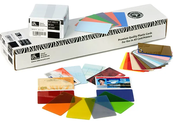 Zebra Premier - Polyvinylklorid (PVC) - 30 mil - 500 kort kort med signaturpanel - for Zebra P100i, P110i, P110m, P120i, P330i, P330m, P430i; ZXP Series 3, 8