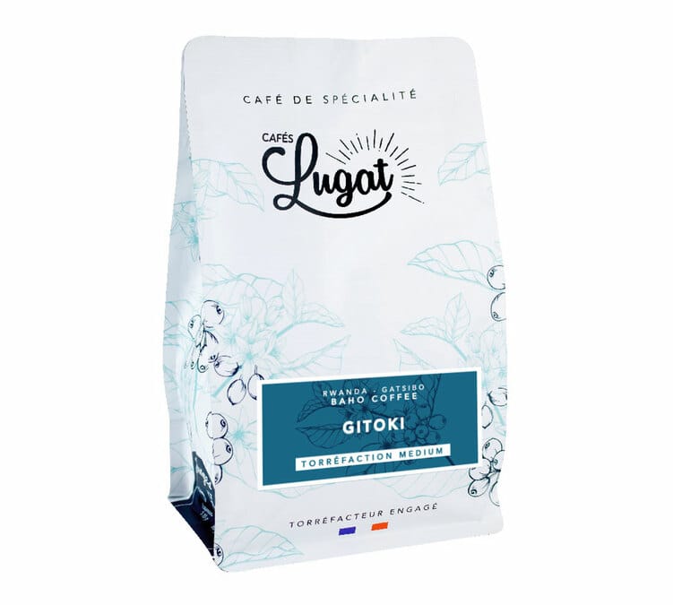 200g Café en grain Gitoki - CAFES LUGAT