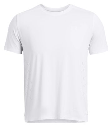 Maillot manches courtes Under Armour Launch Elite Blanc Homme
