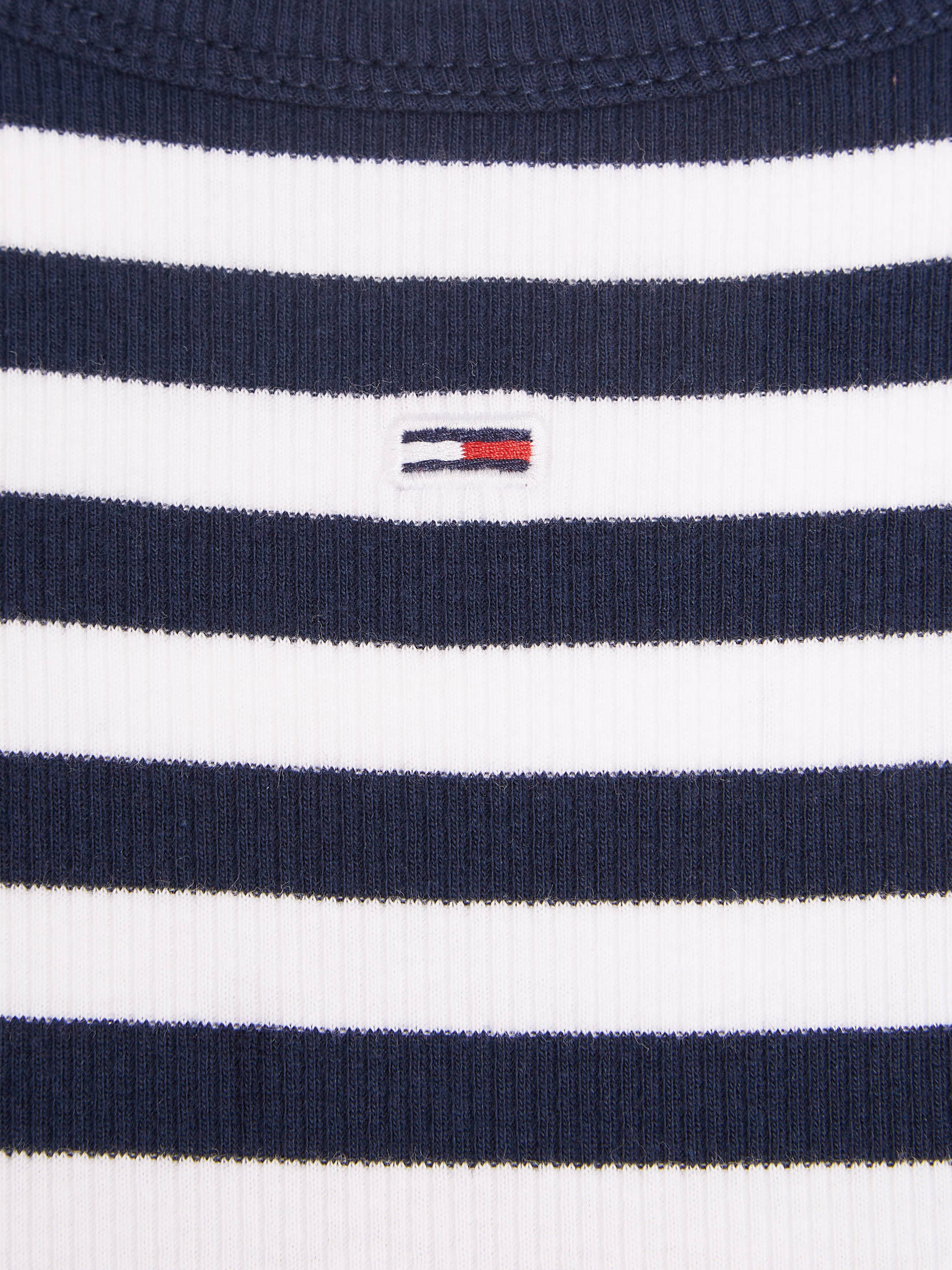 Tommy Jeans| Damen Longsleeve TJW ESSENTIAL RIB STRIPE TOP