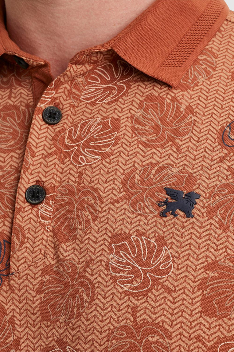 Vanguard oranje heren polo