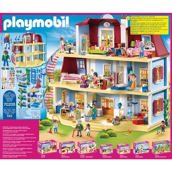 Grande maison traditionnelle Playmobil Dollhouse 70205
