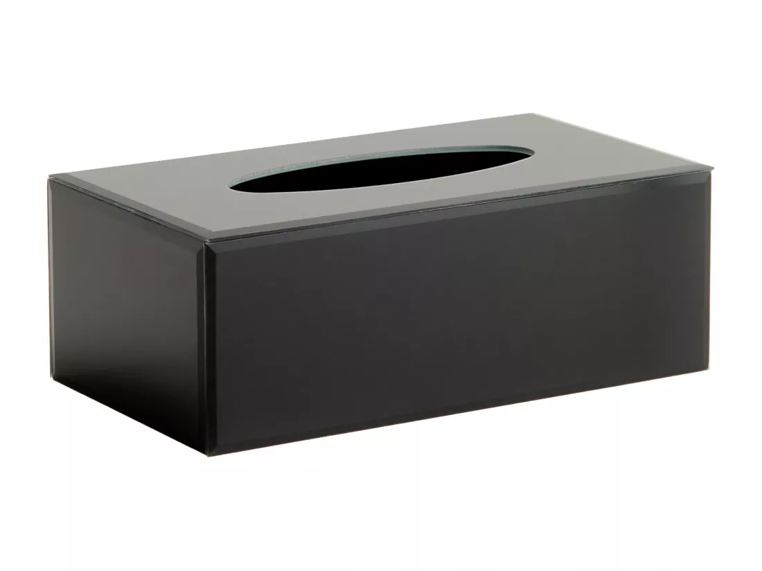 Distributeur De Mouchoirs Hasting Noir Moyen 9.5 x 25.5 x 14