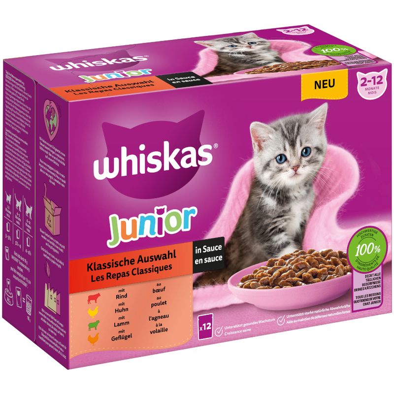 Whiskas Junior 12 x 85 g
