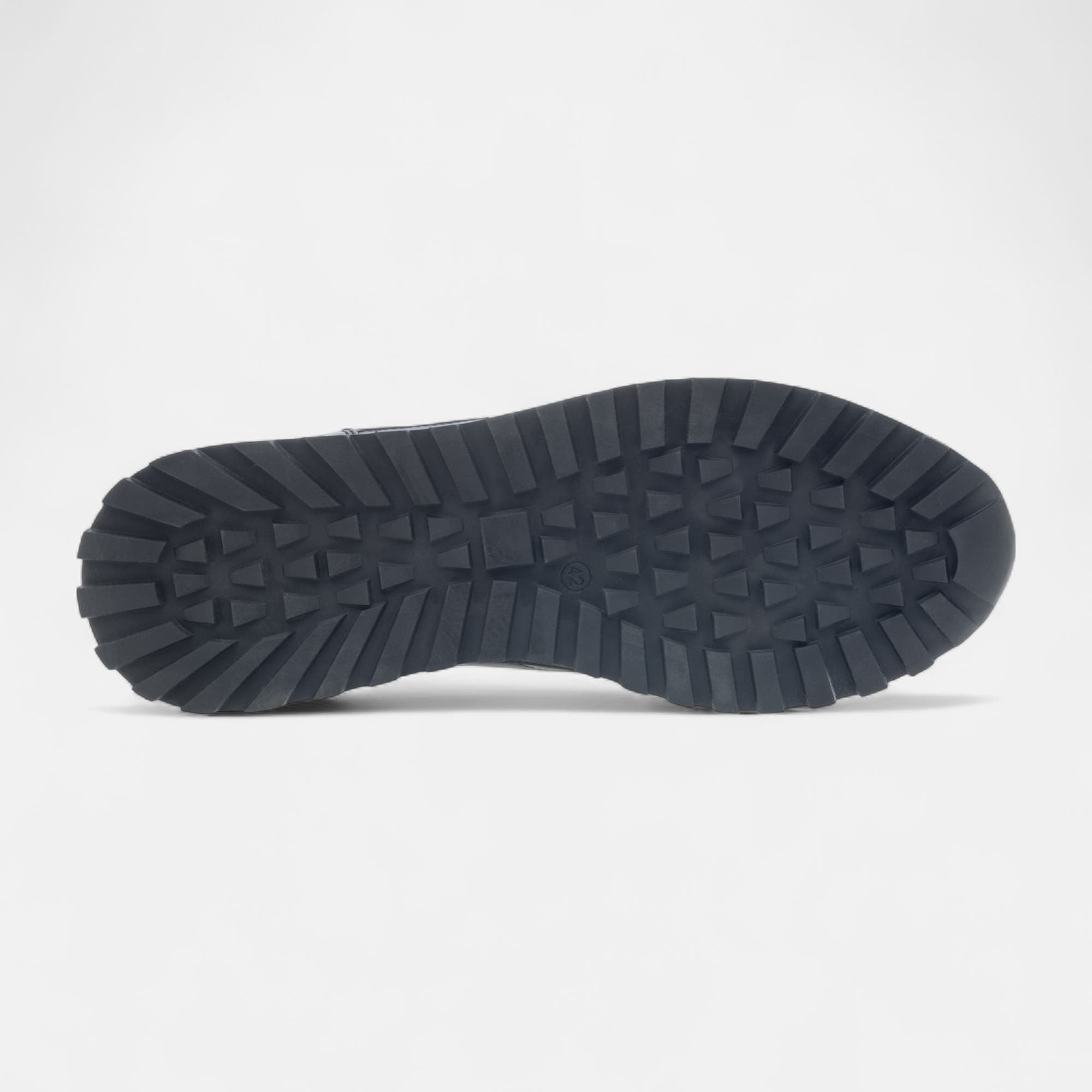 Baskets basses Homme en cuir noir