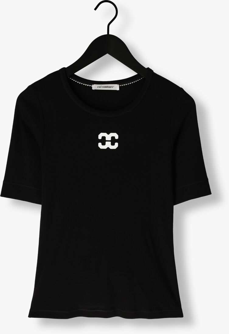 zwarte co'couture top granny logo tee
