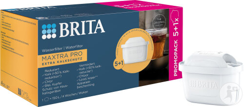 Brita Pack Maxtra Pro Calcaire Expert Pièces 5+1 Gratuite