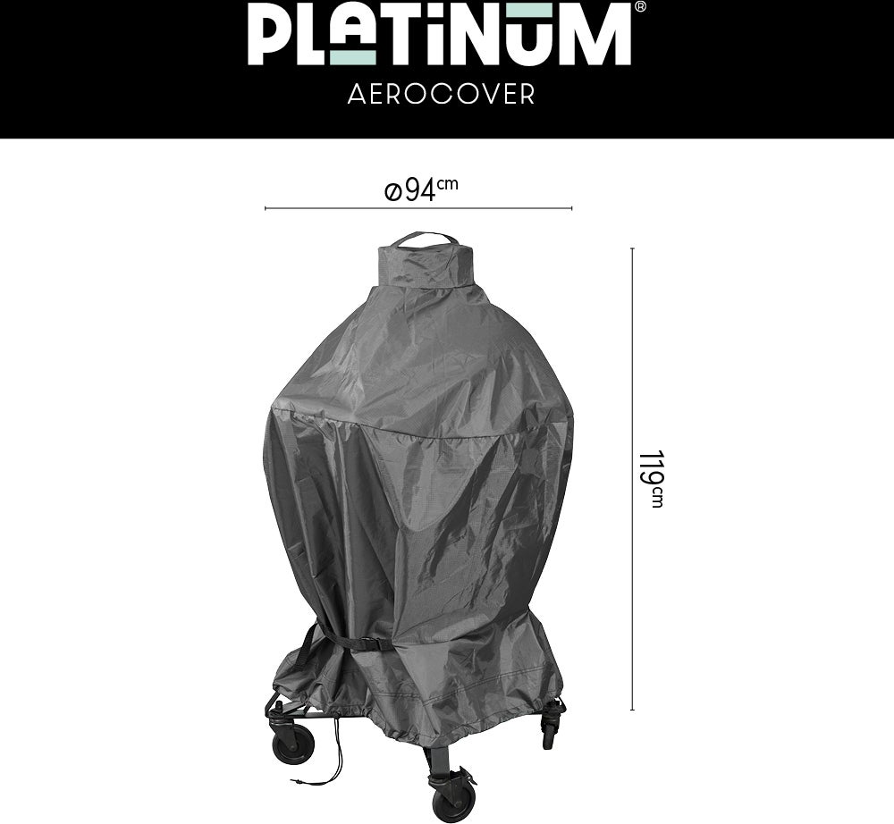 Platinum AeroCover barbecue hoes kamado antraciet D 94 H 119 cm