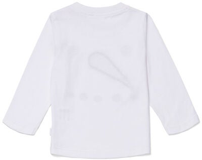 Luca & Lola Topp Baby Snowman, White