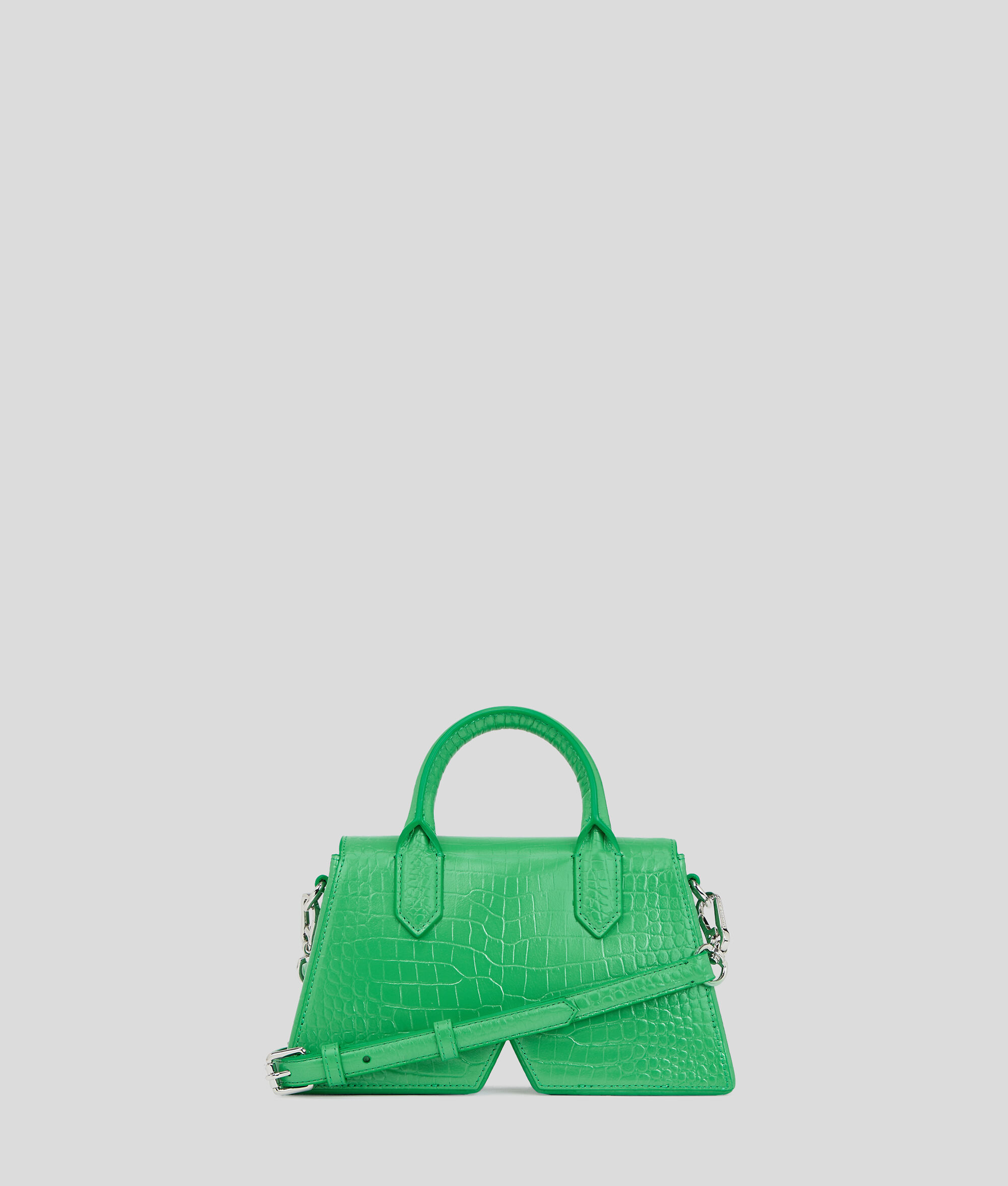 PETIT SAC BANDOULIÈRE EFFET CROCO IKON K