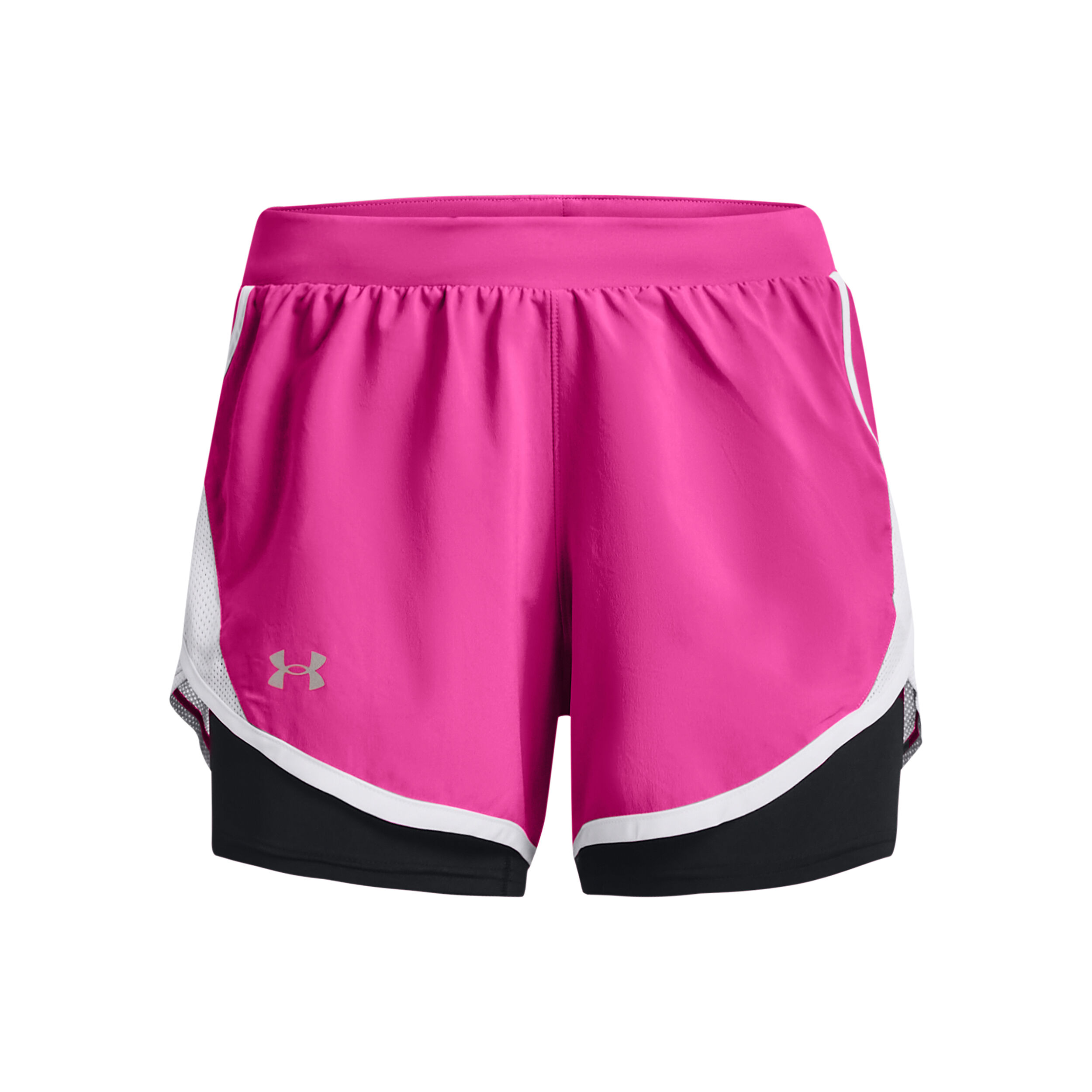 Under Armour Fly By 2.0 2in1 Shorts Femmes - Pink , Blanc