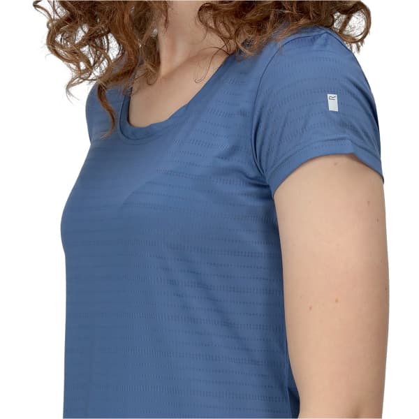 T-shirt randonnée REGATTA W LIMONITE VI DUSTY DENIM