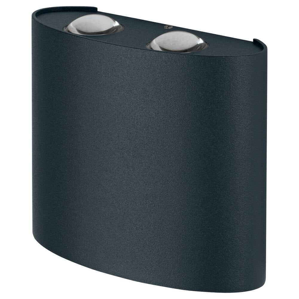 Endura LED wandlamp in donkergrijs 10,5W 550lm IP44
