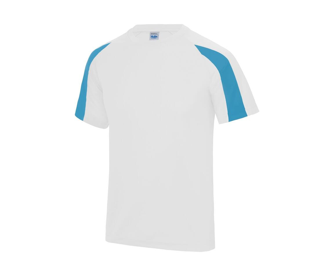 JUST COOL JC003 - Tee-shirt de sport contrasté