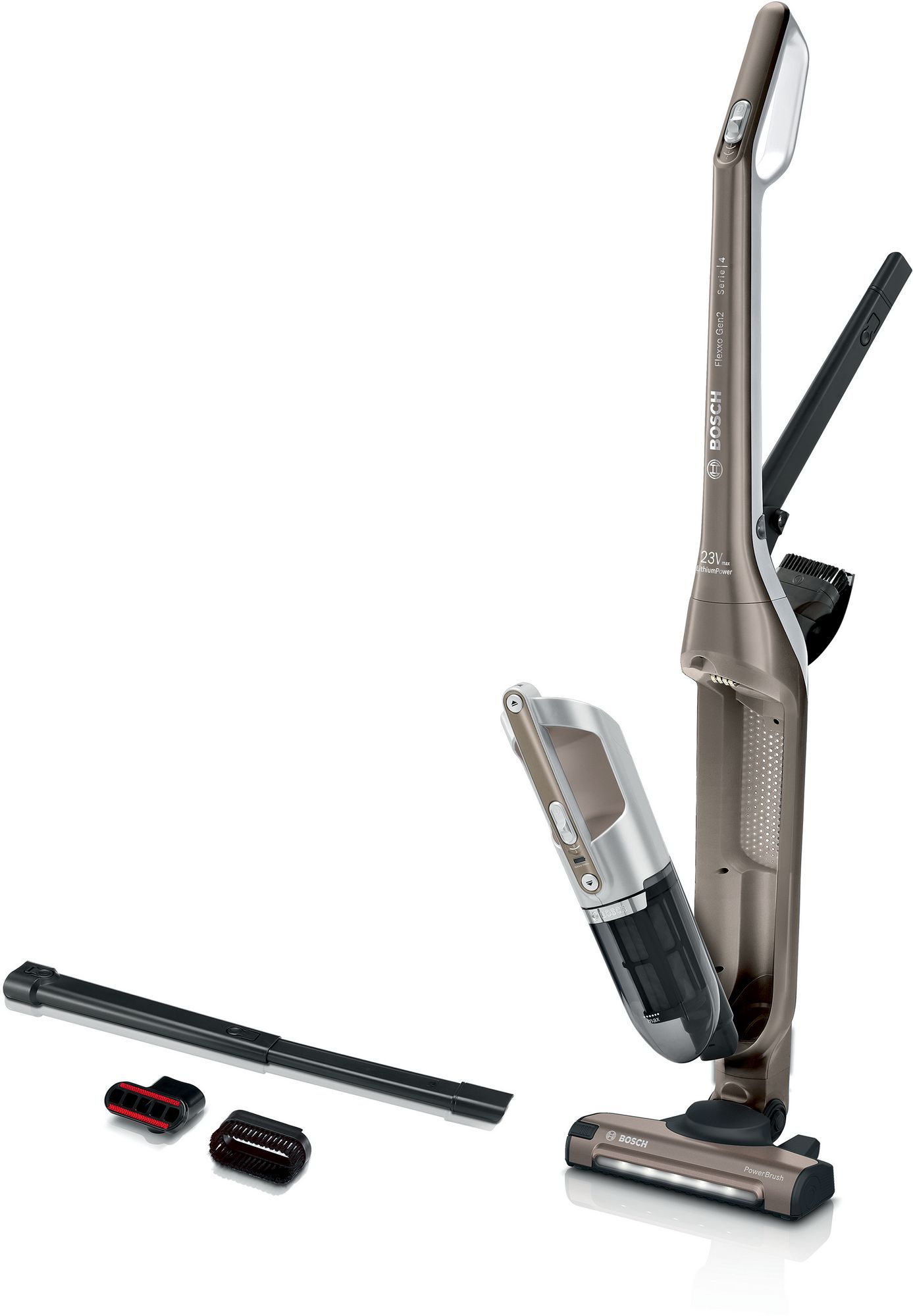 Aspirador de pó sem fio Flexxo Gen2 Série 4 23Vmax Marrom BBH3ALL23