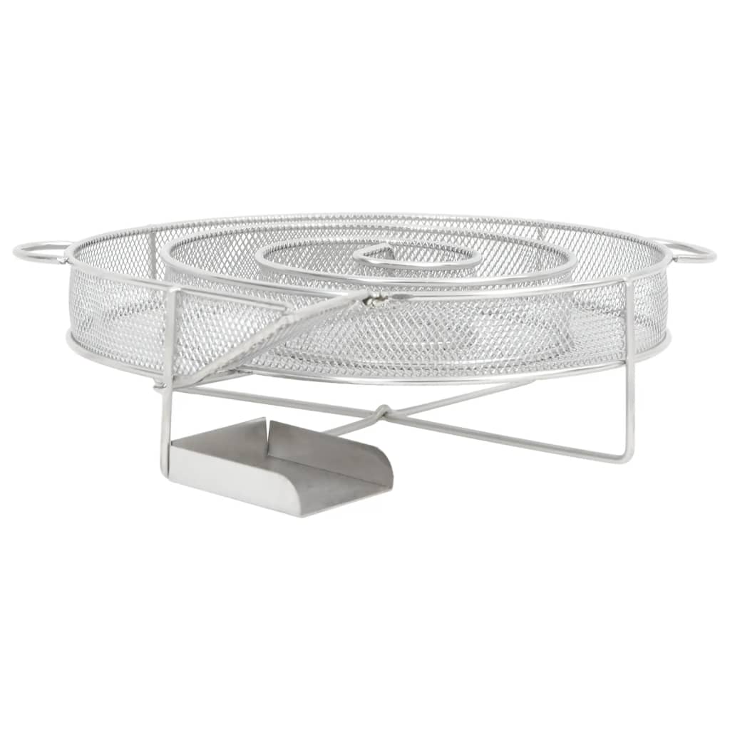 Générateur de fumée froide rond 19,5 cm acier inoxydable
