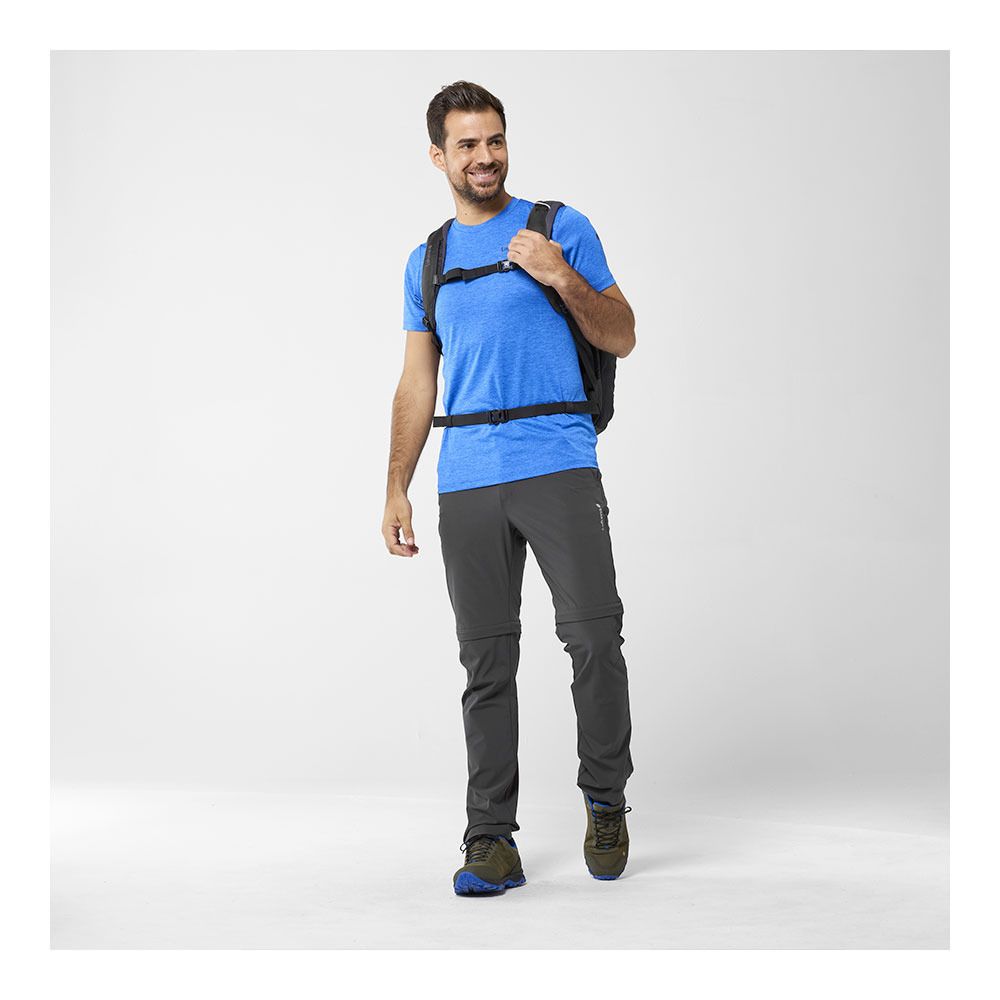 Lafuma ACTIVE ZIP-OFF - Pantalon convertible Homme asphalte