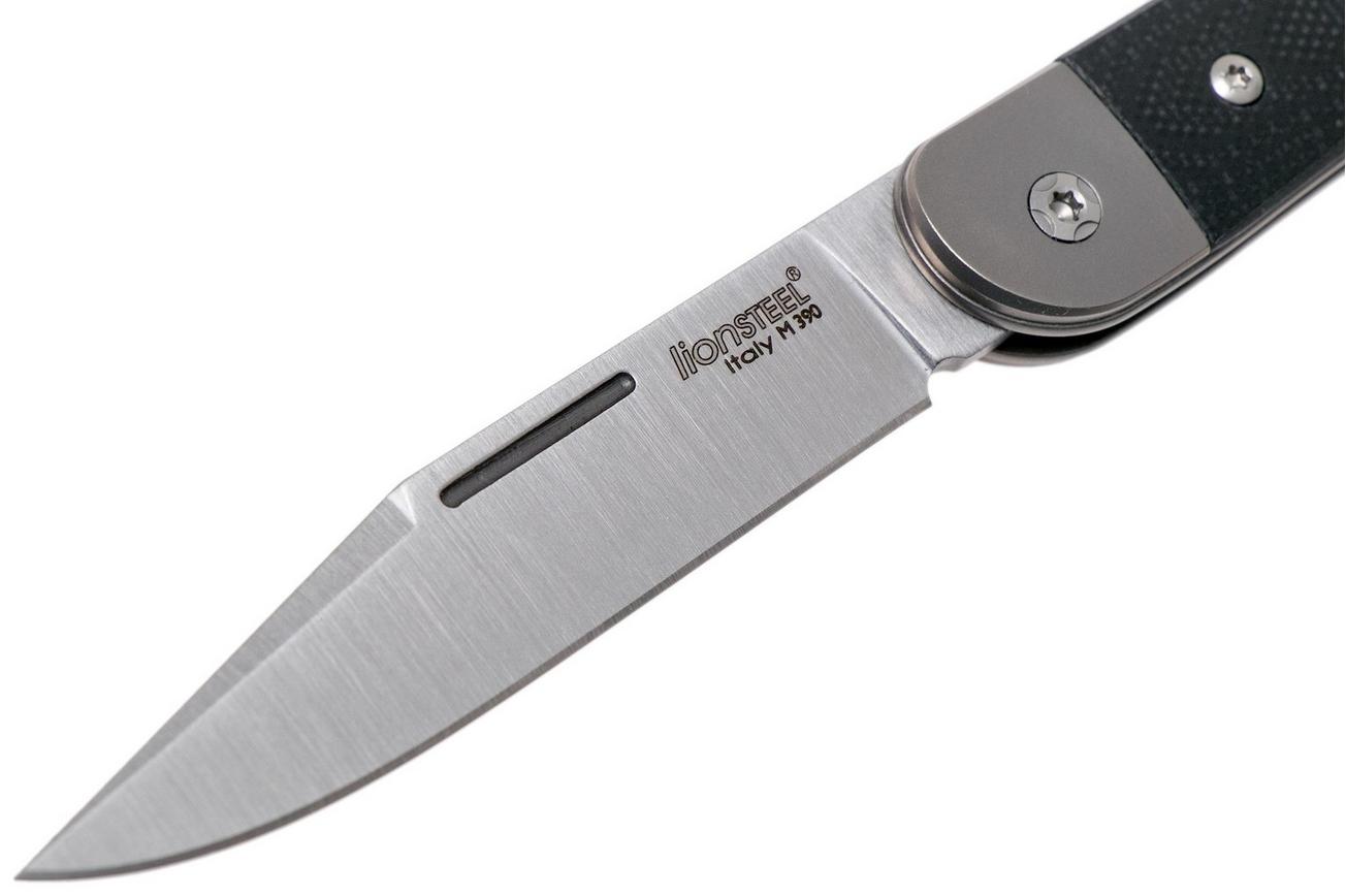 LionSteel Jack 1 Black G10 JK1 GBK zakmes