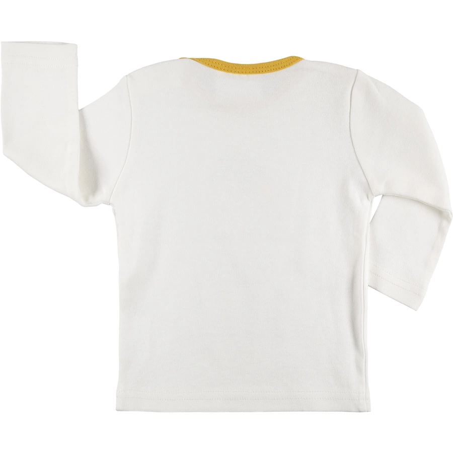 pink or blue Langarmshirt Igel weiss