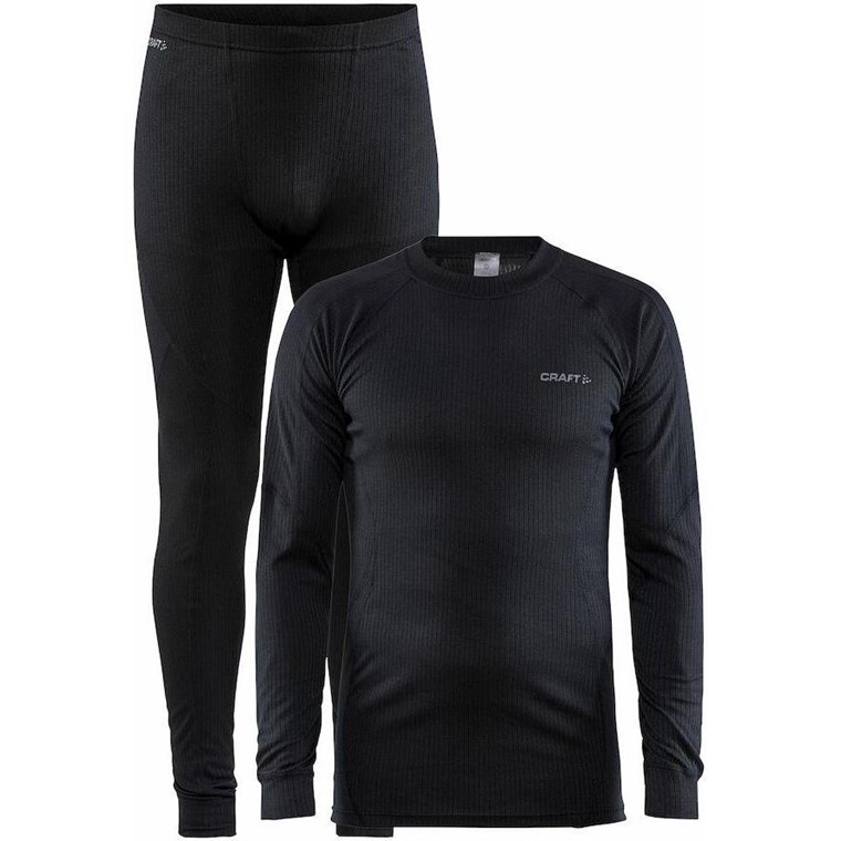 Craft BASELAYER SET Met M Black