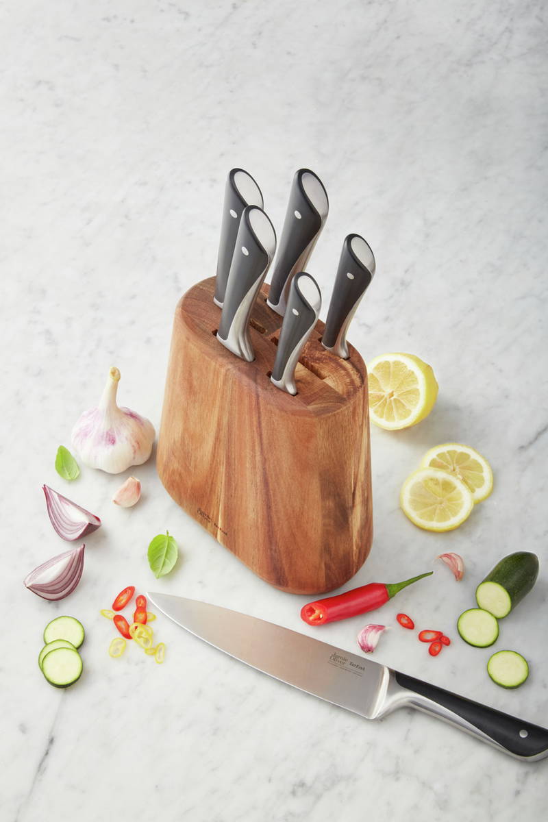 Tefal Jamie Oliver Messerblock 7-tlg. JO